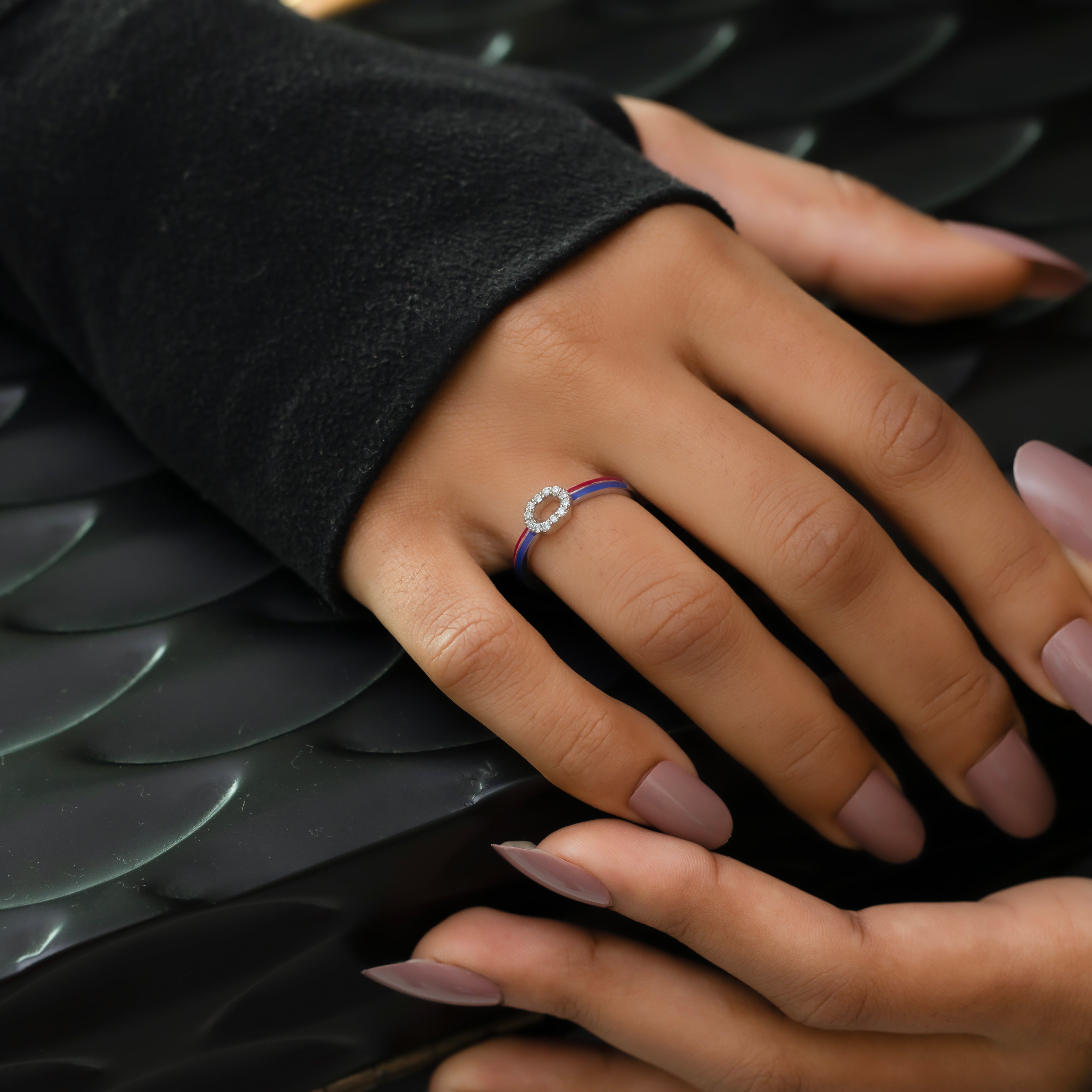 Chrome Fusion Fashion Ring
