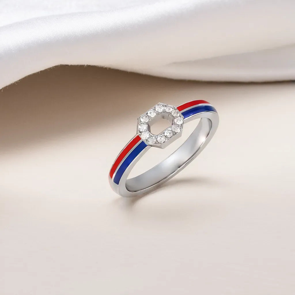 Chrome Fusion Fashion Ring