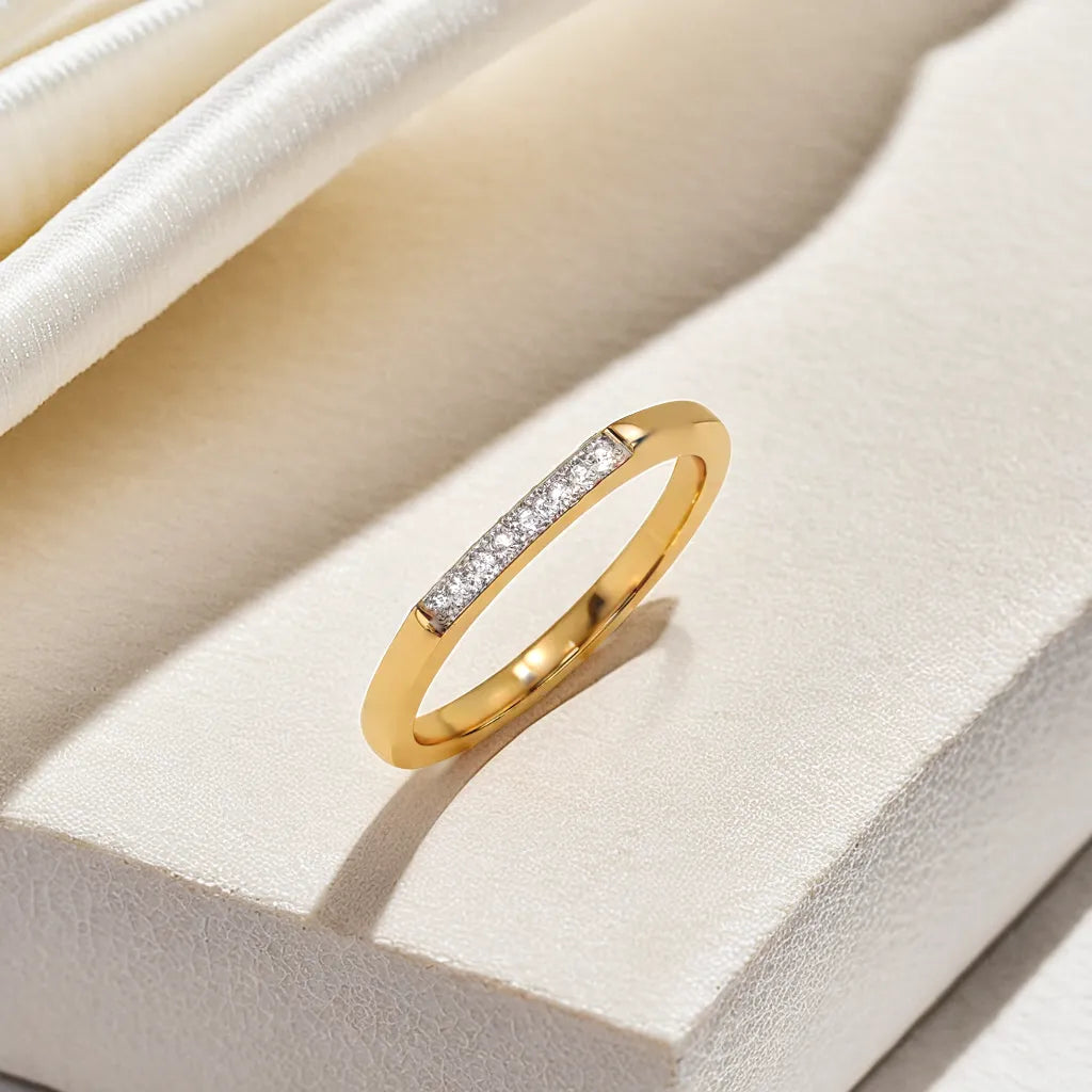 Classic Band - Lab Grown Diamond Ring