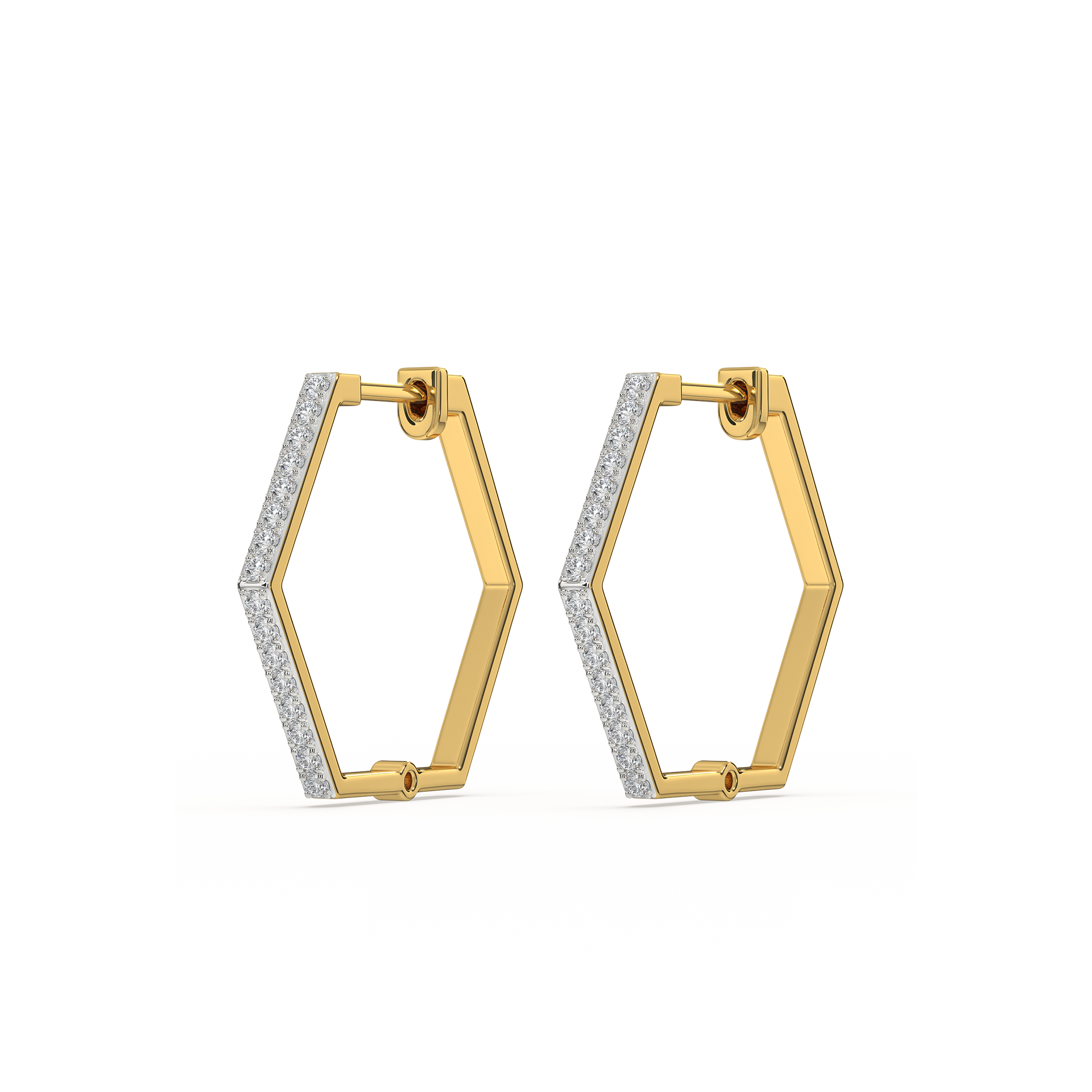 Classic Huggies - Lab Grown Diamond  Earrings