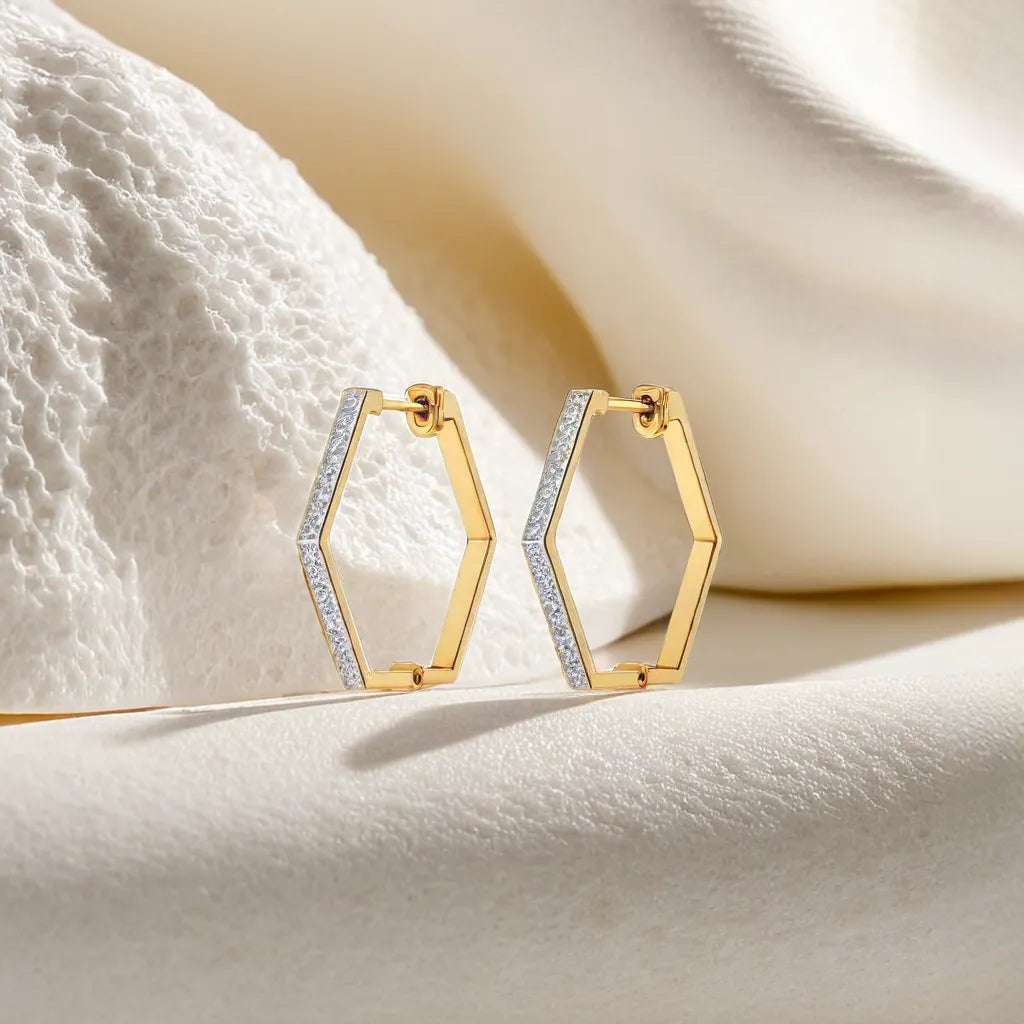 Classic Huggies - Lab Grown Diamond  Earrings