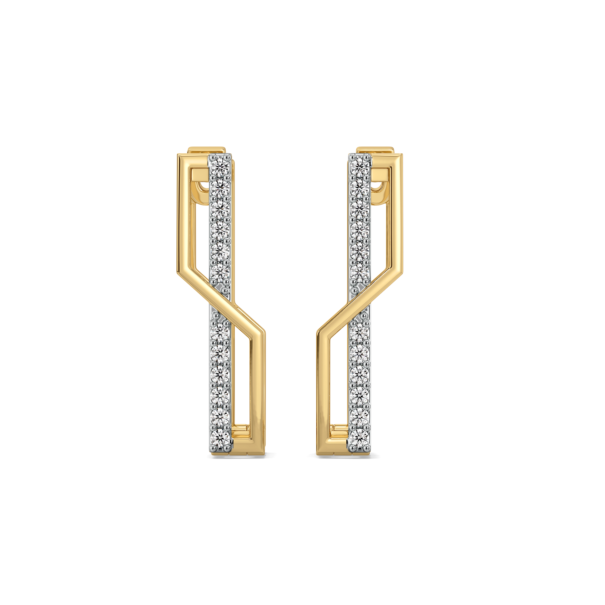 Classic Snug Huggies - Lab Grown Diamond Earrings