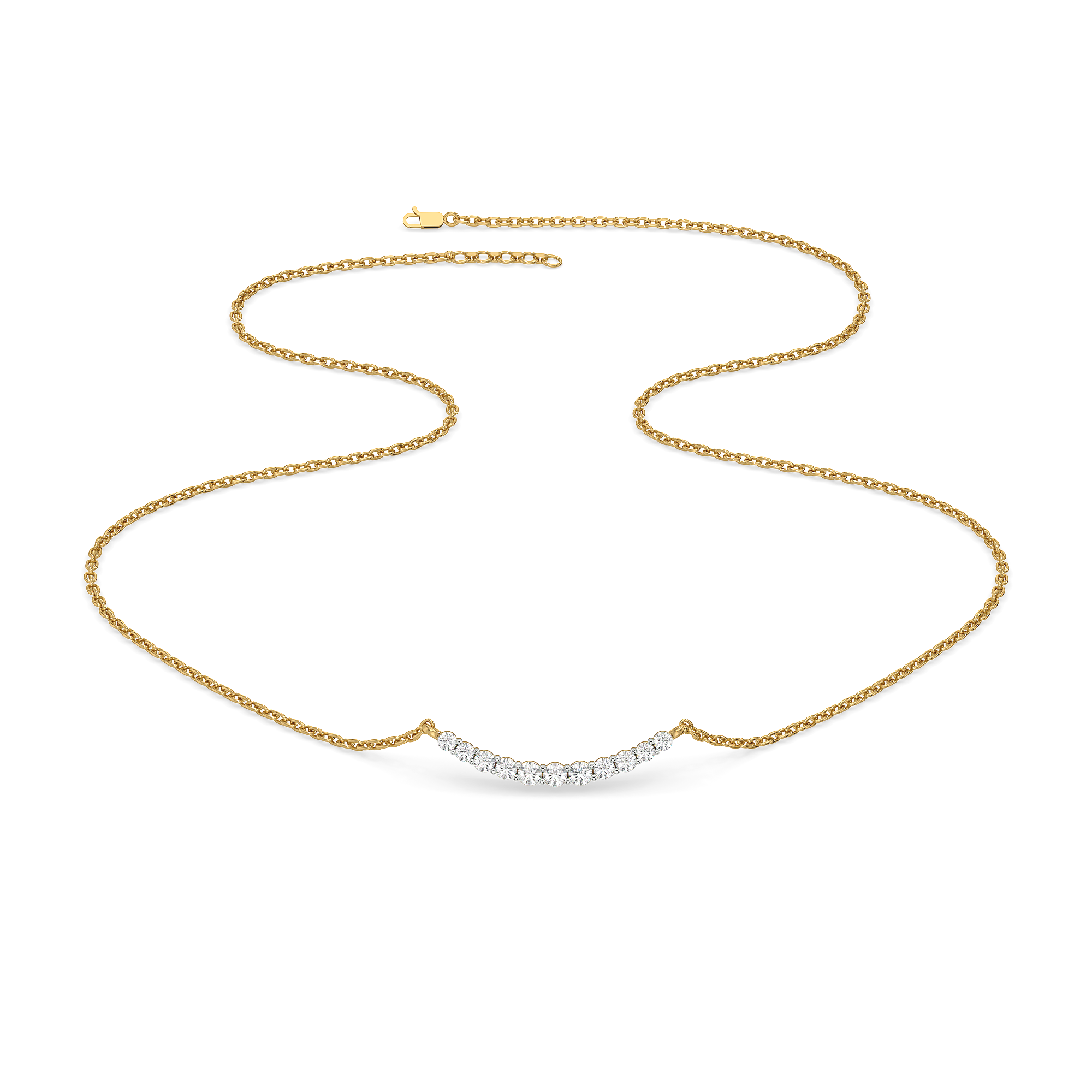 "Dare to Sparkle" - Lab Grown Diamond Necklace