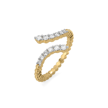"Dare to Sparkle" Open Top Ring