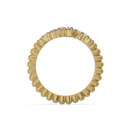 "Dare to Sparkle" Open Top Ring
