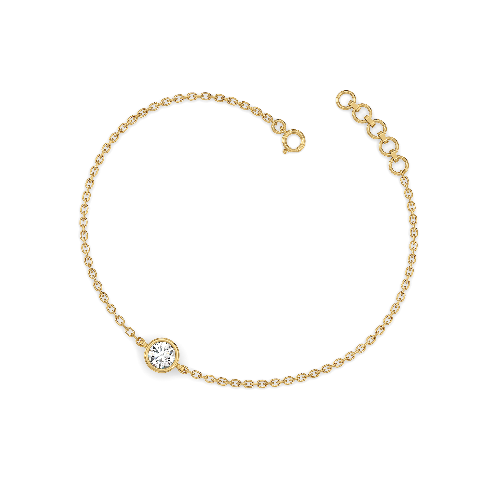 Eternal Shine Solitaire - Lab Diamond Bracelet