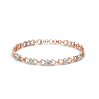 Heartstring - Lab Grown Diamond Tennis Bracelet