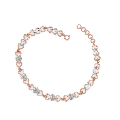 Heartstring - Lab Grown Diamond Tennis Bracelet