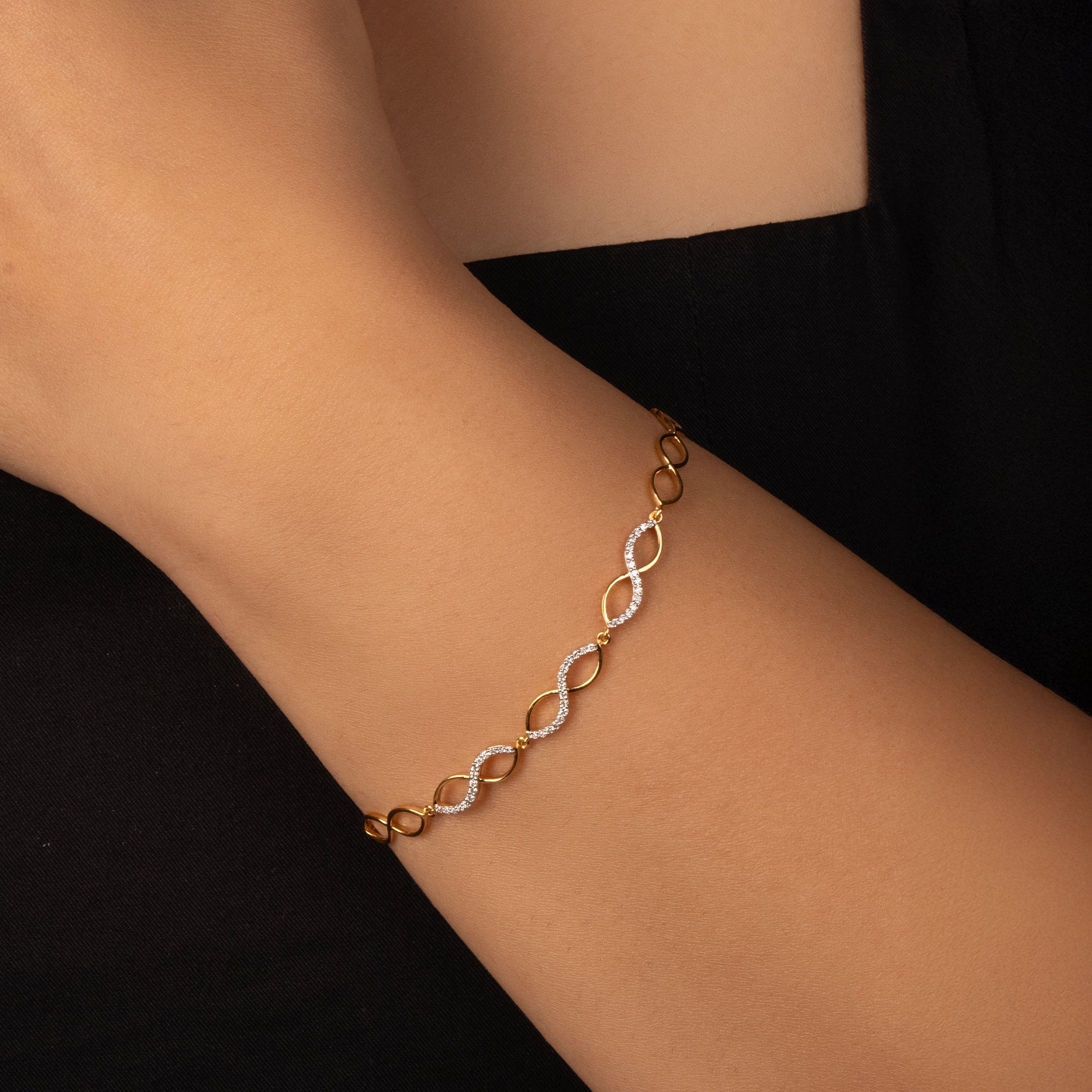 Infinity Tennis Bracelet