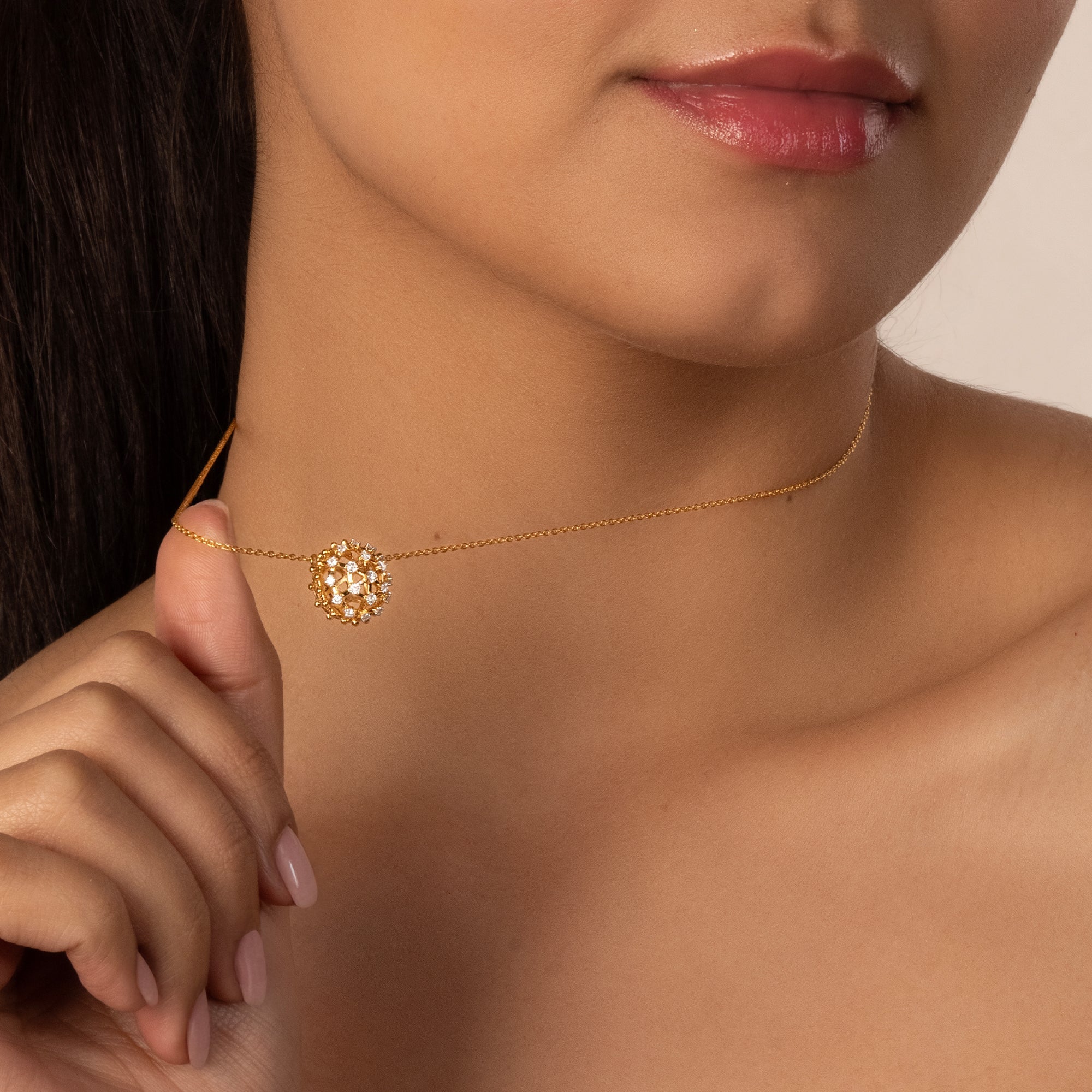 Classic Compass Pendant Necklace