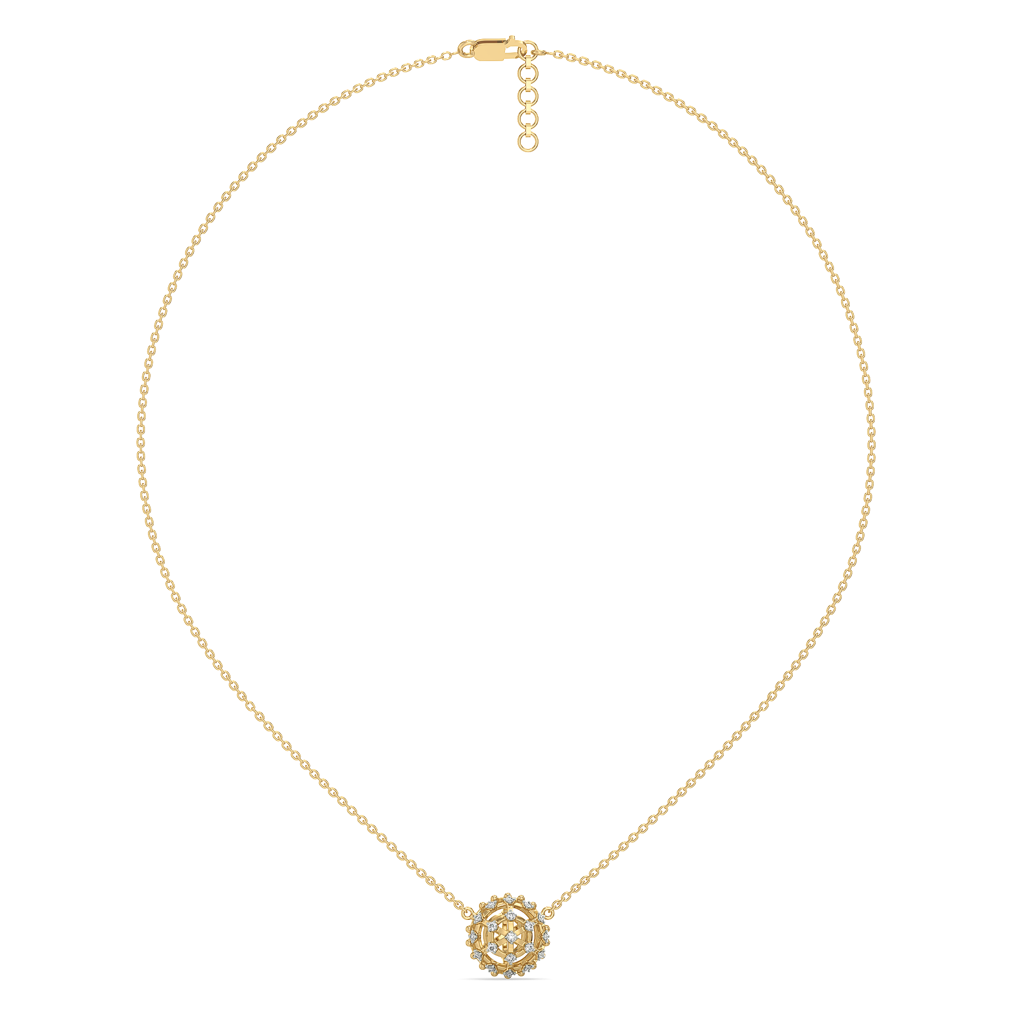 Classic Compass Pendant Necklace