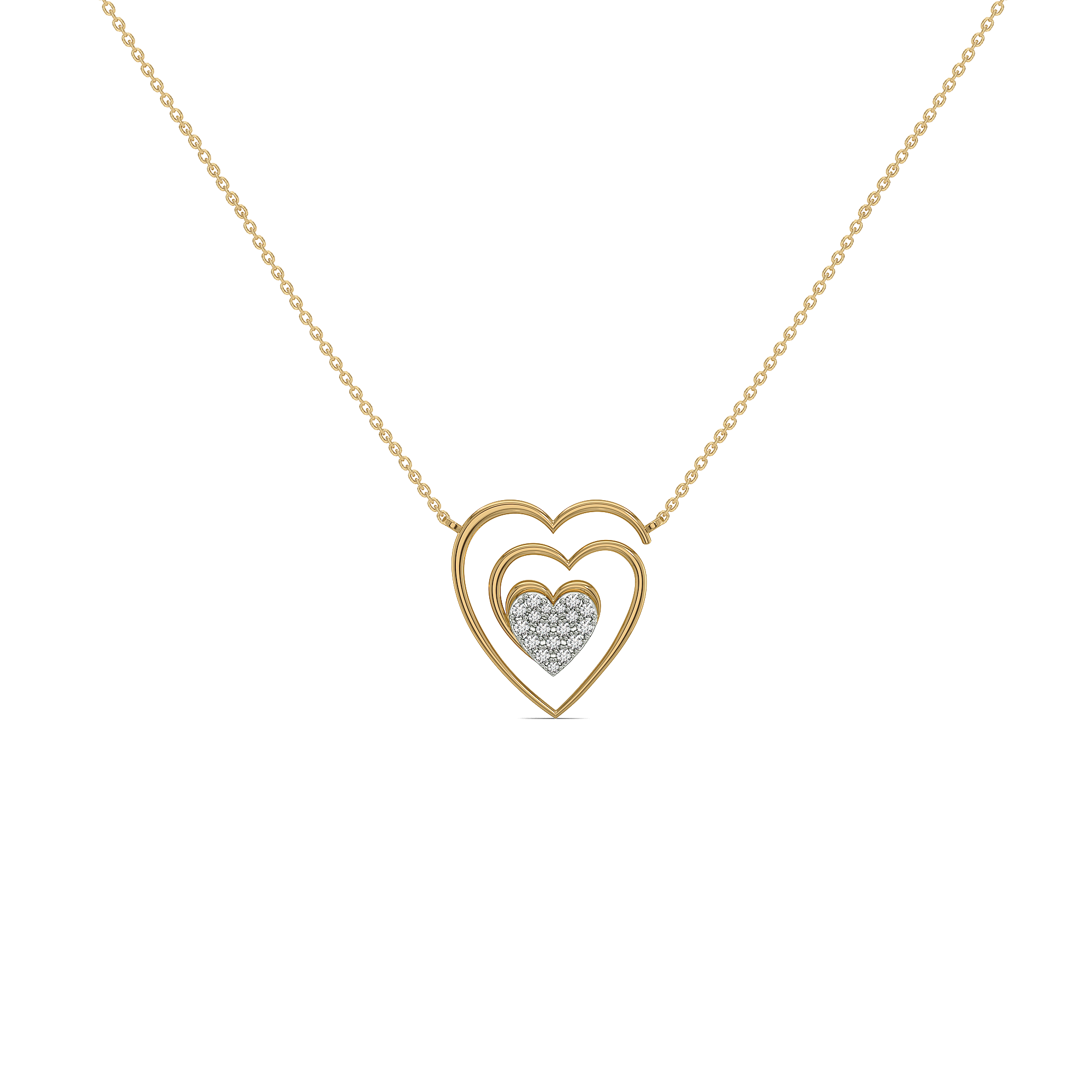 Timeless Loop - Lab Diamond Necklace