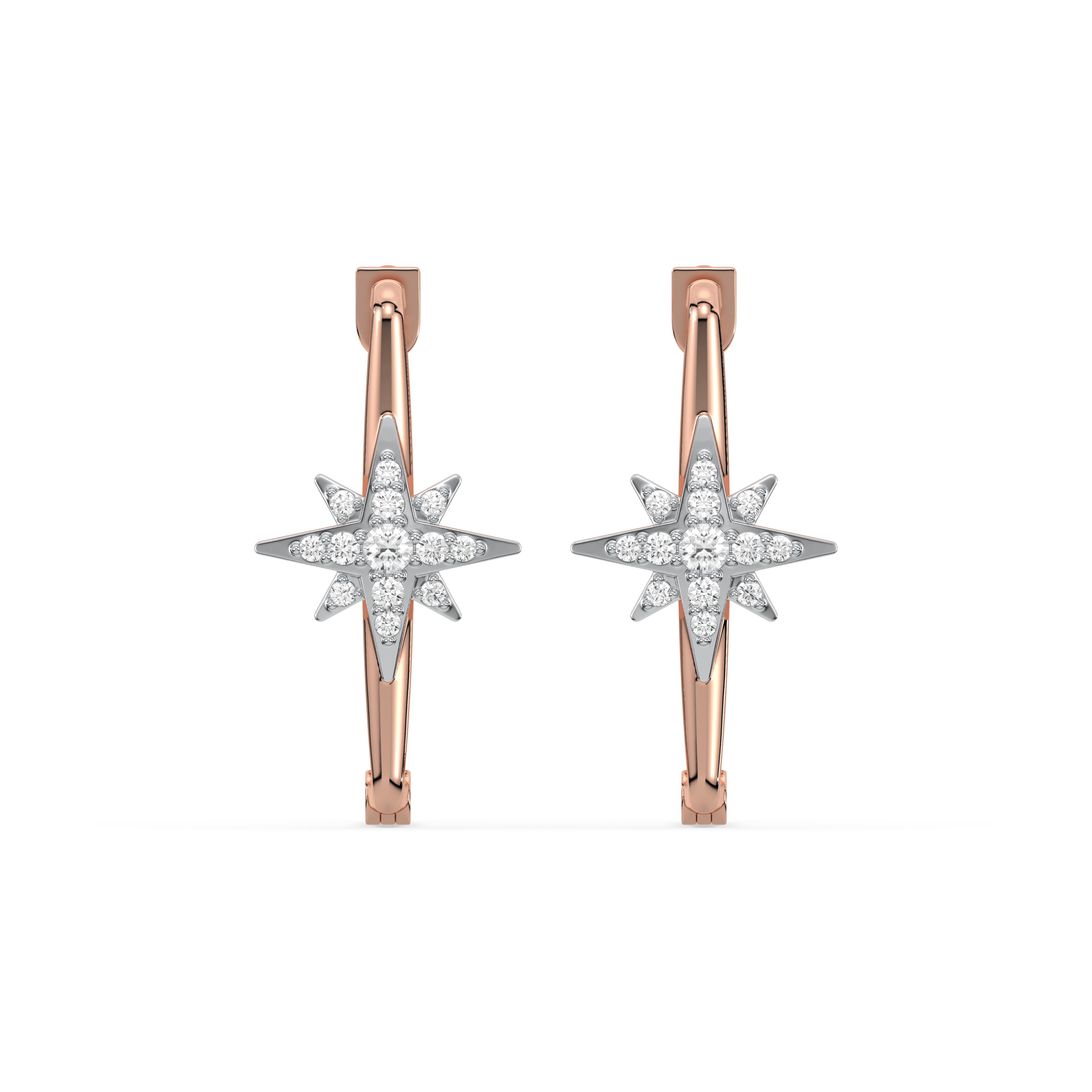 NorthStar Huggies - Lab Grown Diamond Earrings
