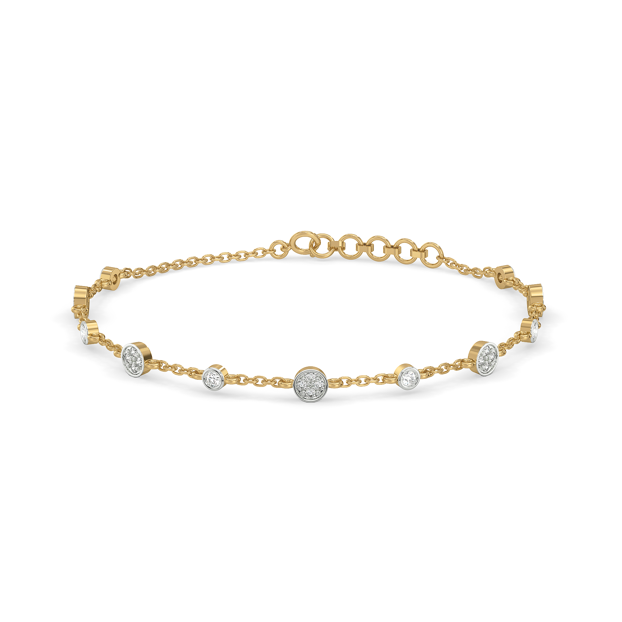 Multi Spheres Radiance - Lab Grown Diamond Bracelet