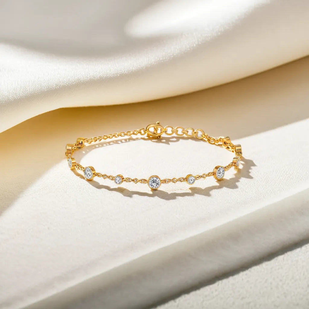 Multi Spheres Radiance - Lab Grown Diamond Bracelet