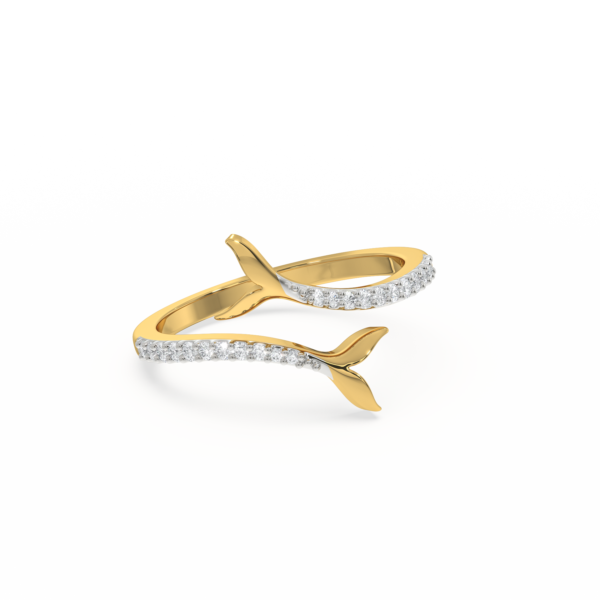 Ocean's Embrace Open Top Ring