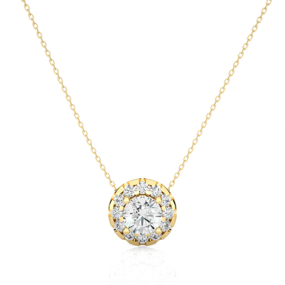 The Torch Of Enlightenment Pendant With Chain