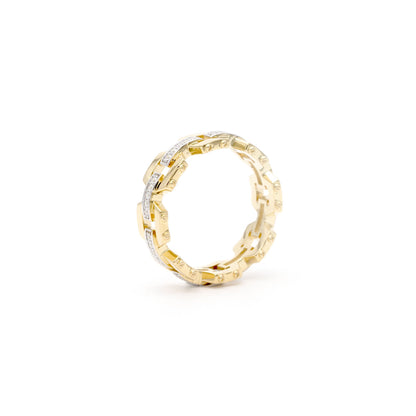 DIAMOND STUDDED LINK-BAND