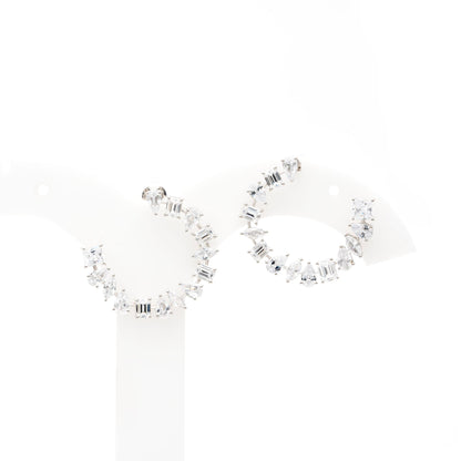 ARA-MULTI SHAPE DIAMOND EARRING