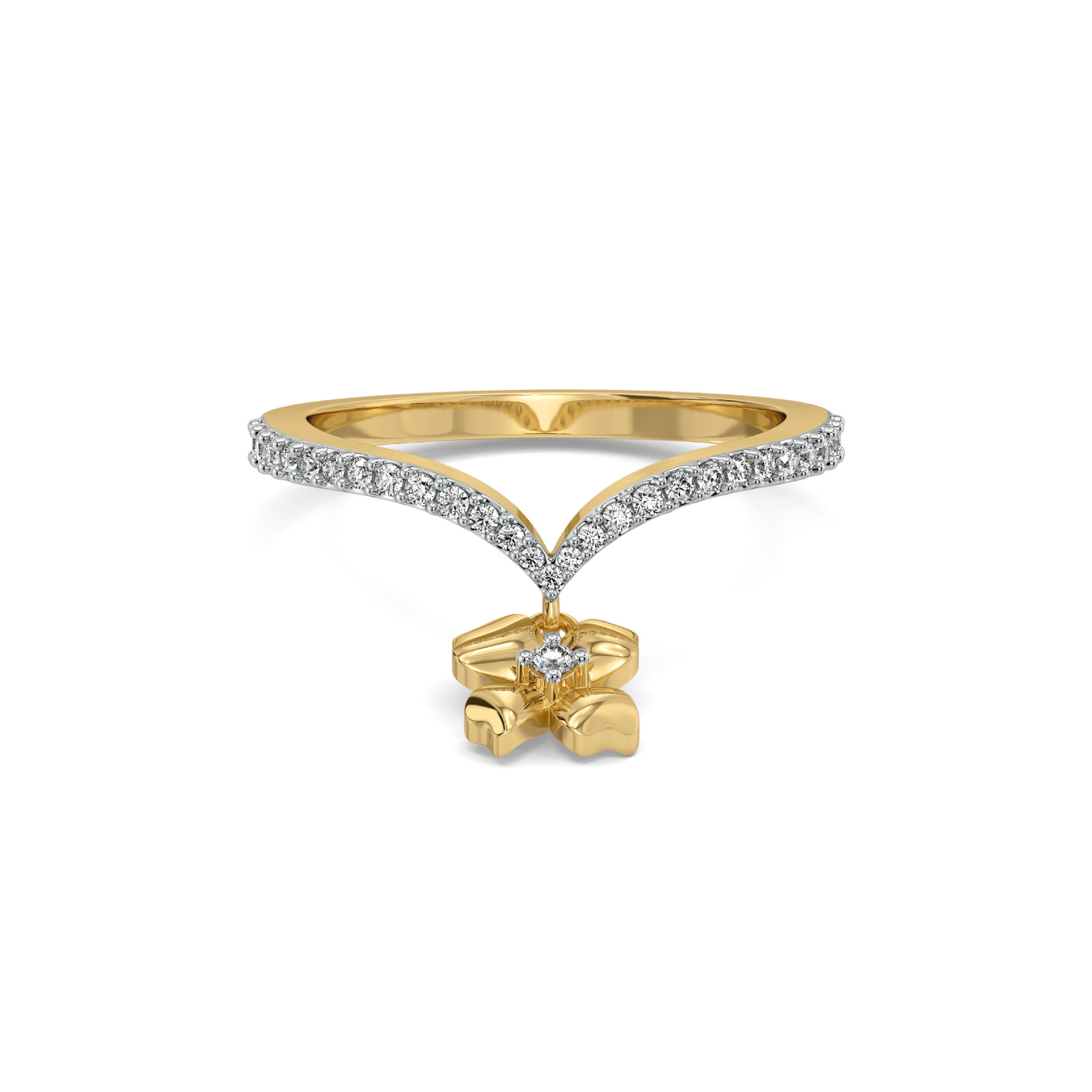 Petal Play - Lab Grown Diamond Ring