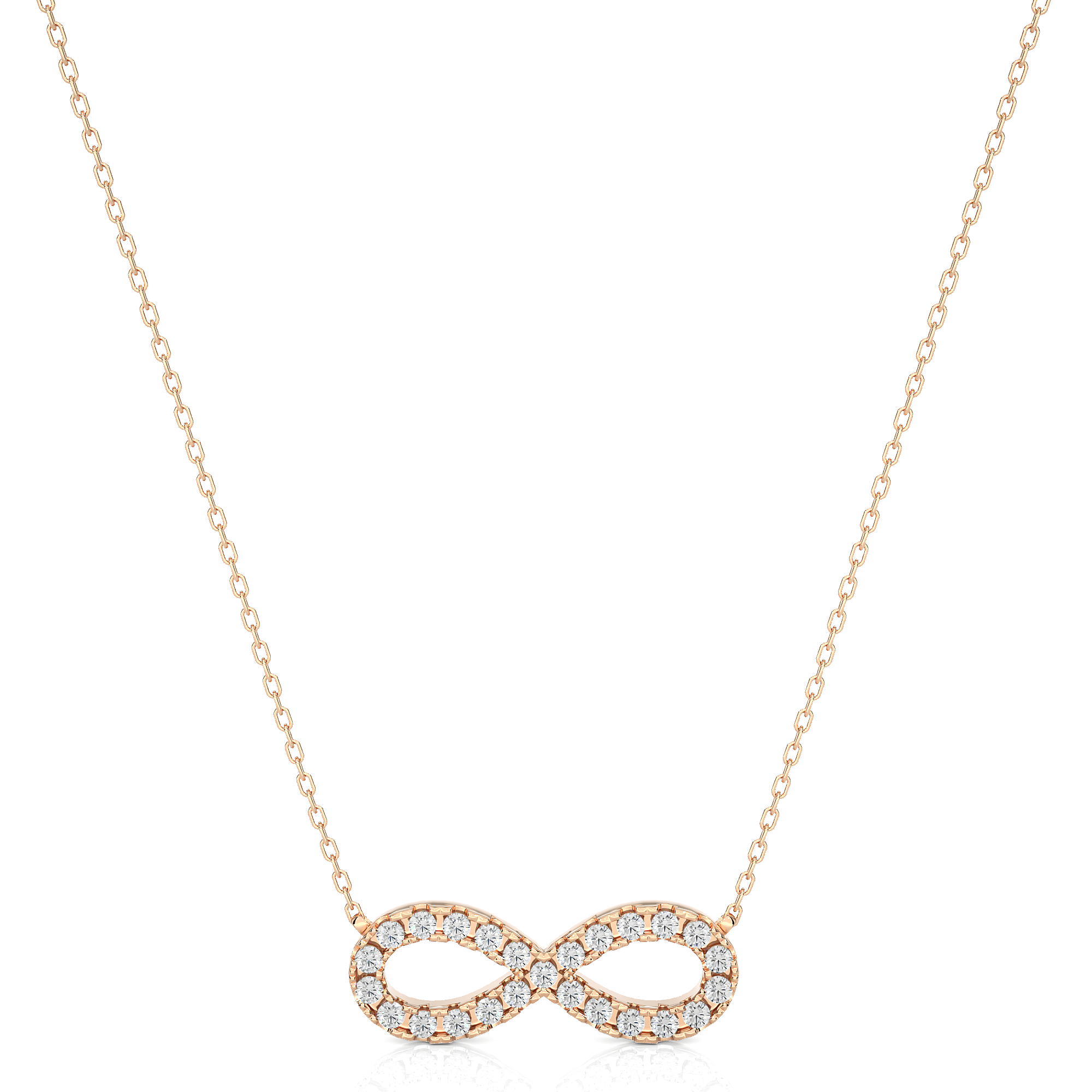 The infinity lavalliere