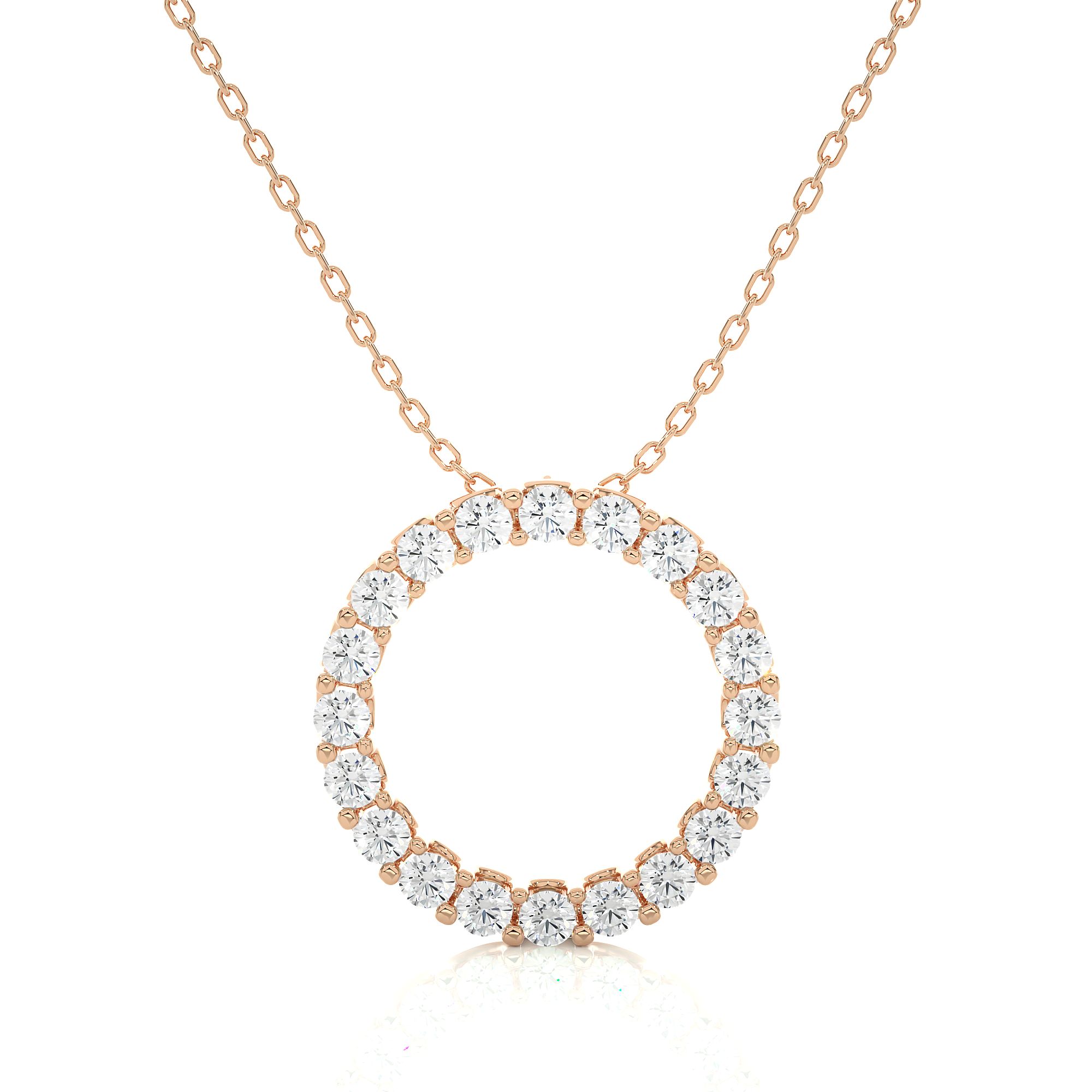 The Circular Orbit Pendant With Chain