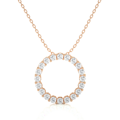 The Circular Orbit Pendant With Chain