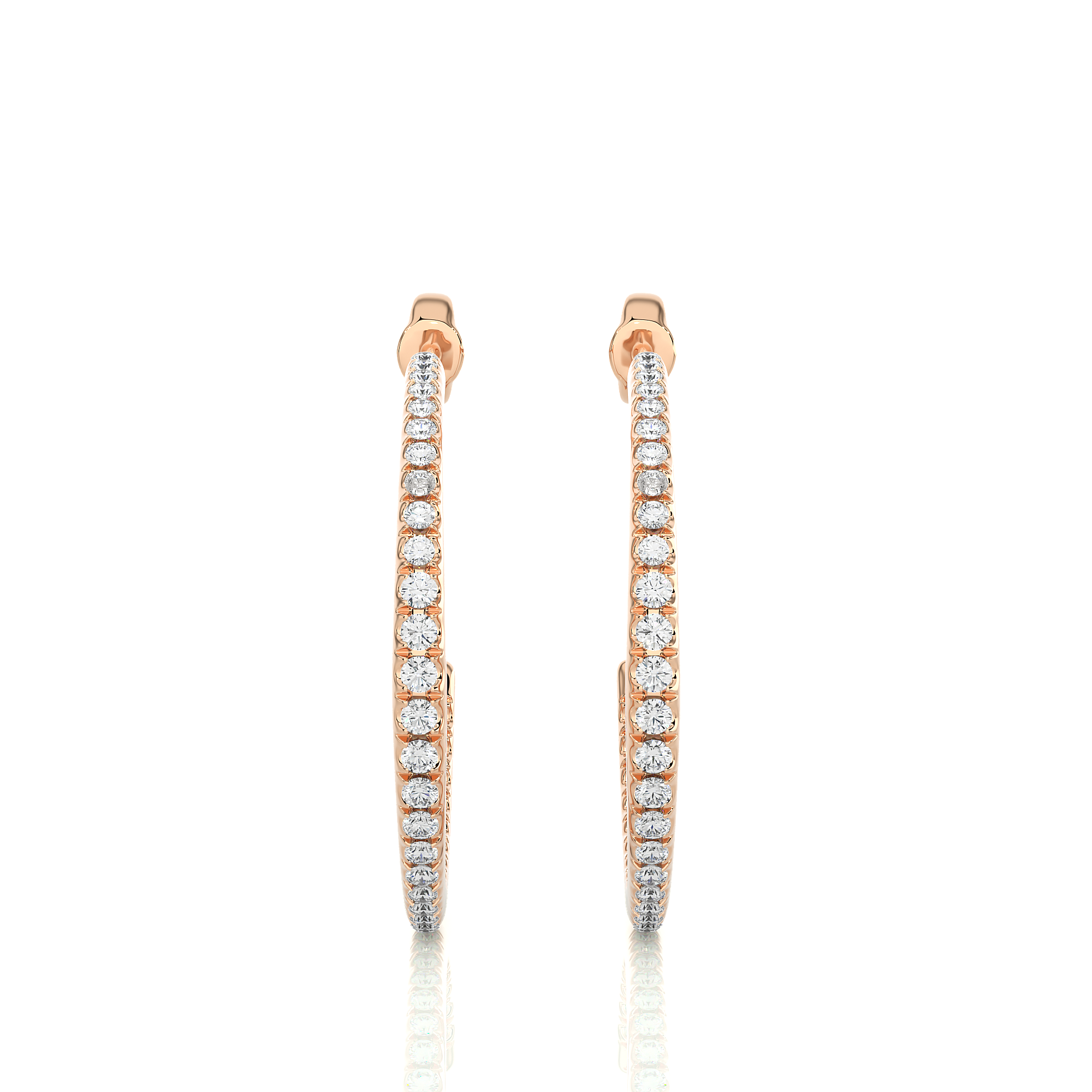Hypnotic Half-Hoop Studs