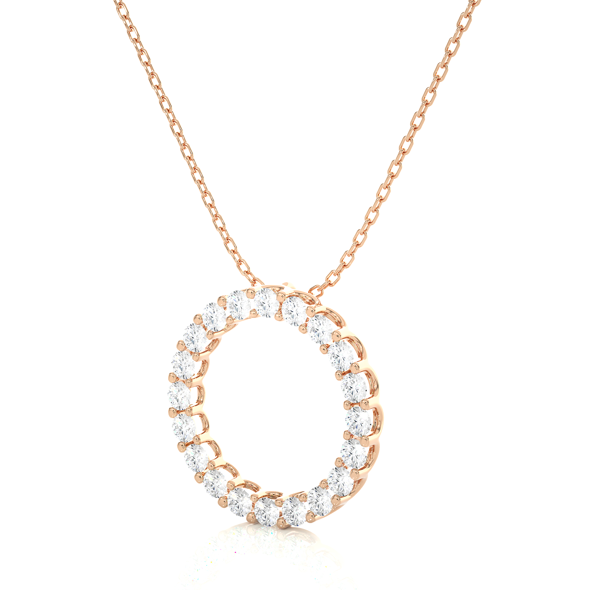 The Circular Orbit Pendant With Chain