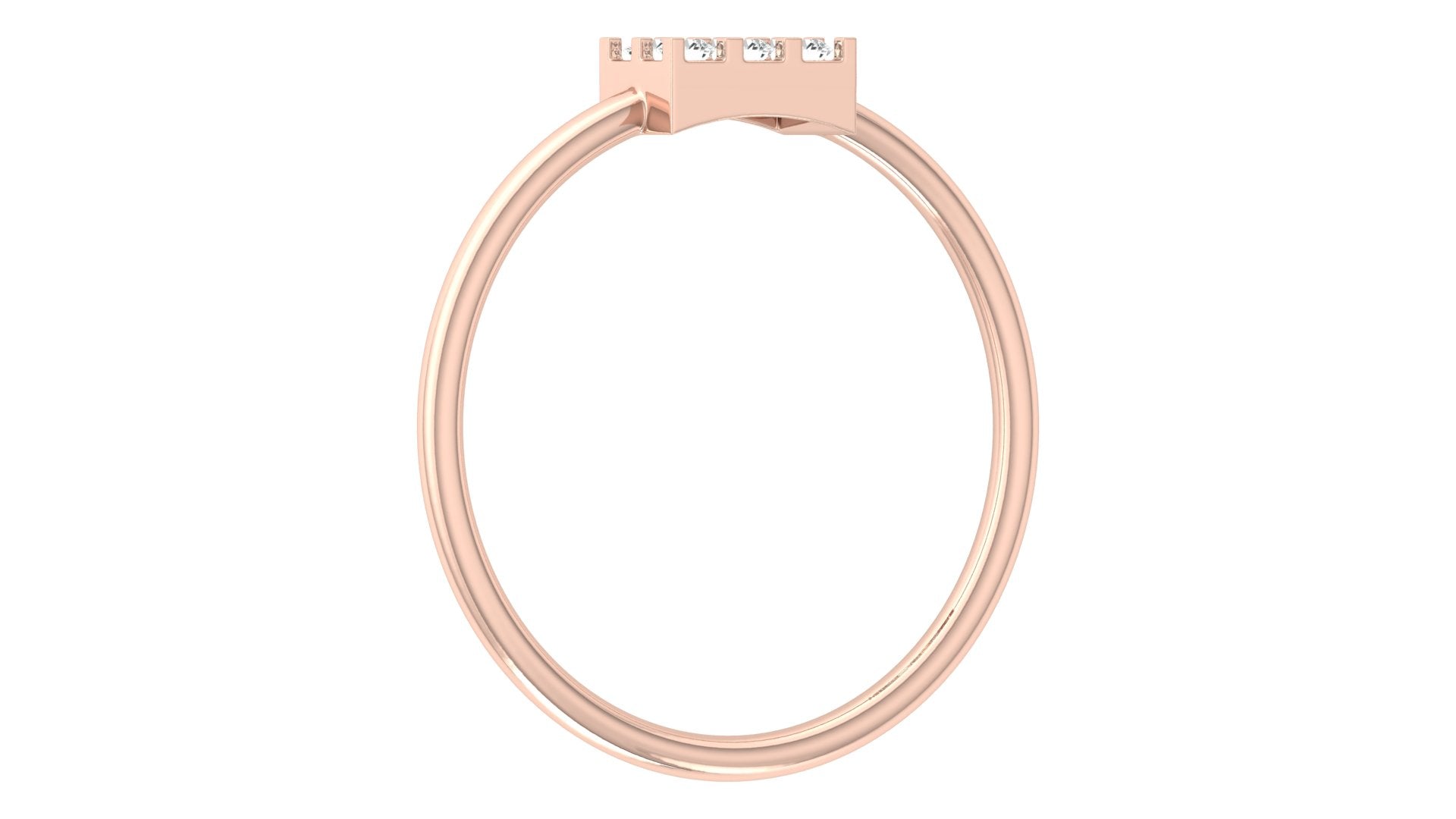 Rose-Gold Quad Ring