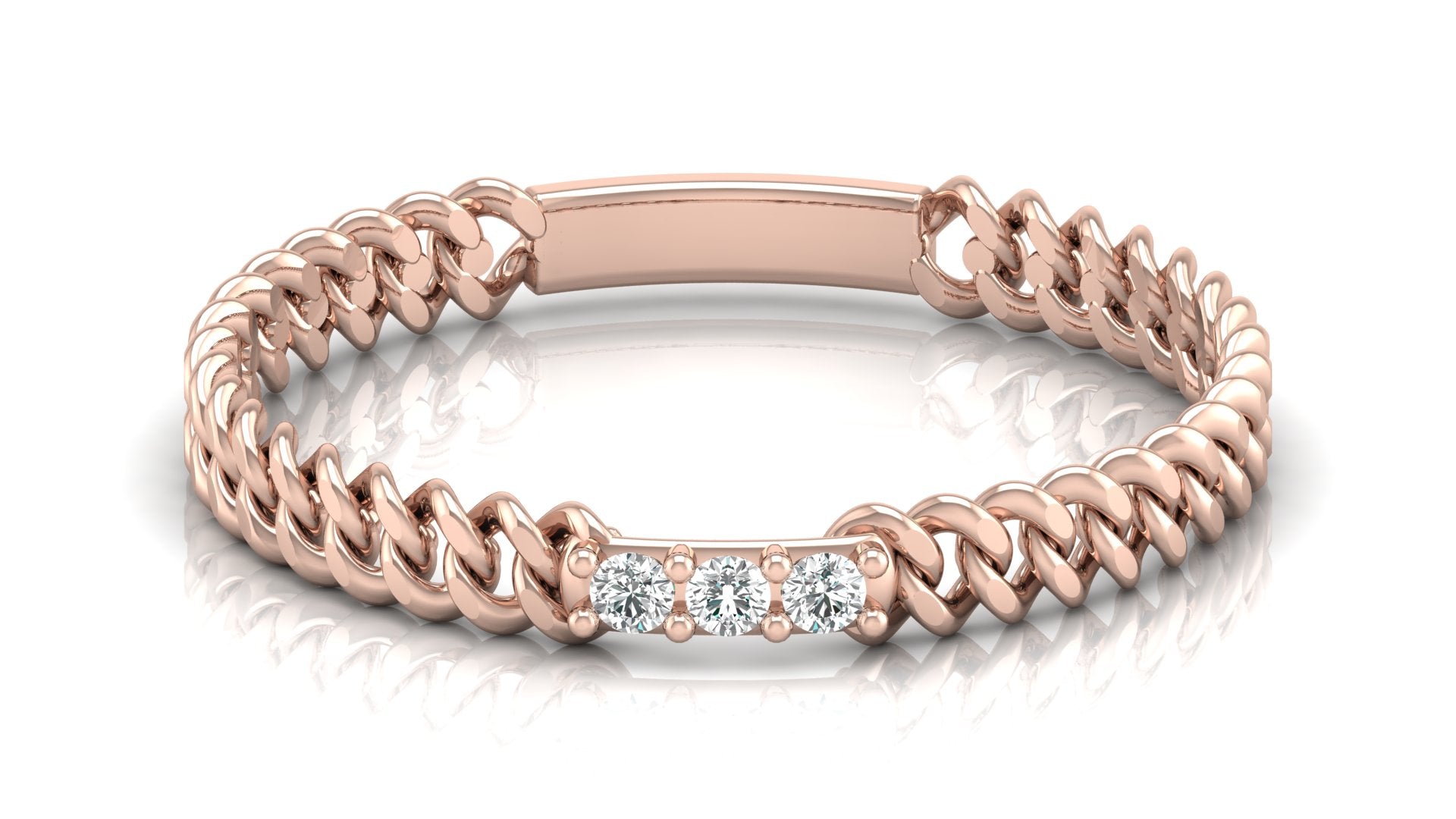 Twisted Rope Diamond Ring
