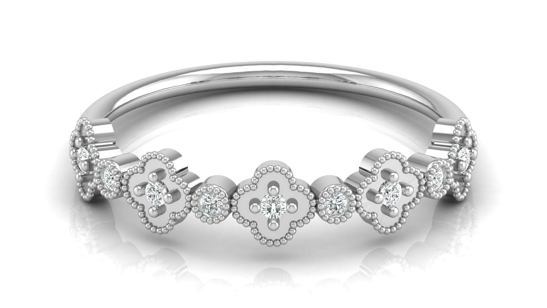 The Four-Leaf Clover Ring