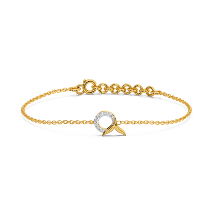 Serene Tail Bracelet - Lab Grown Diamond
