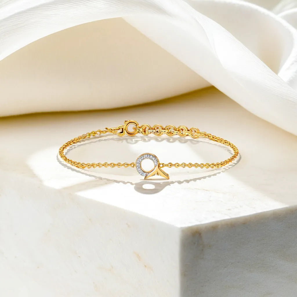Serene Tail Bracelet - Lab Grown Diamond