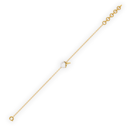 Serene Tail Bracelet - Lab Grown Diamond