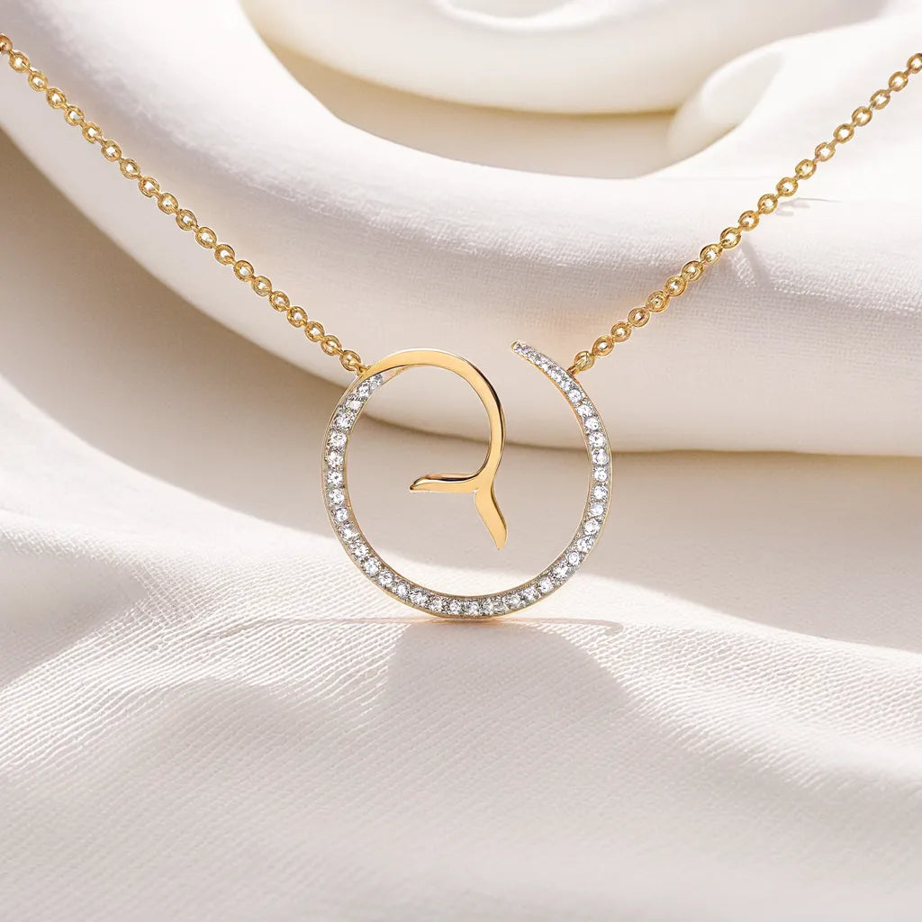 Siren’s Whisper Pendant - Lab Grown Diamond Necklace