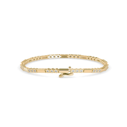 Elegant Round Diamond Bracelet