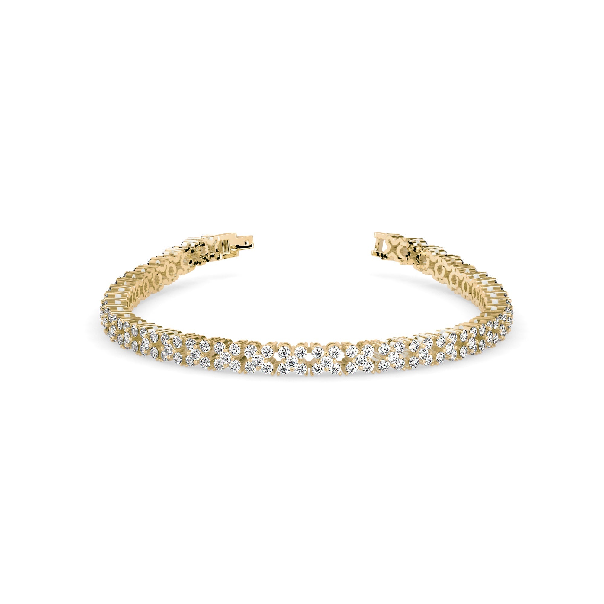 Opulent Tennis Diamond Bracelet