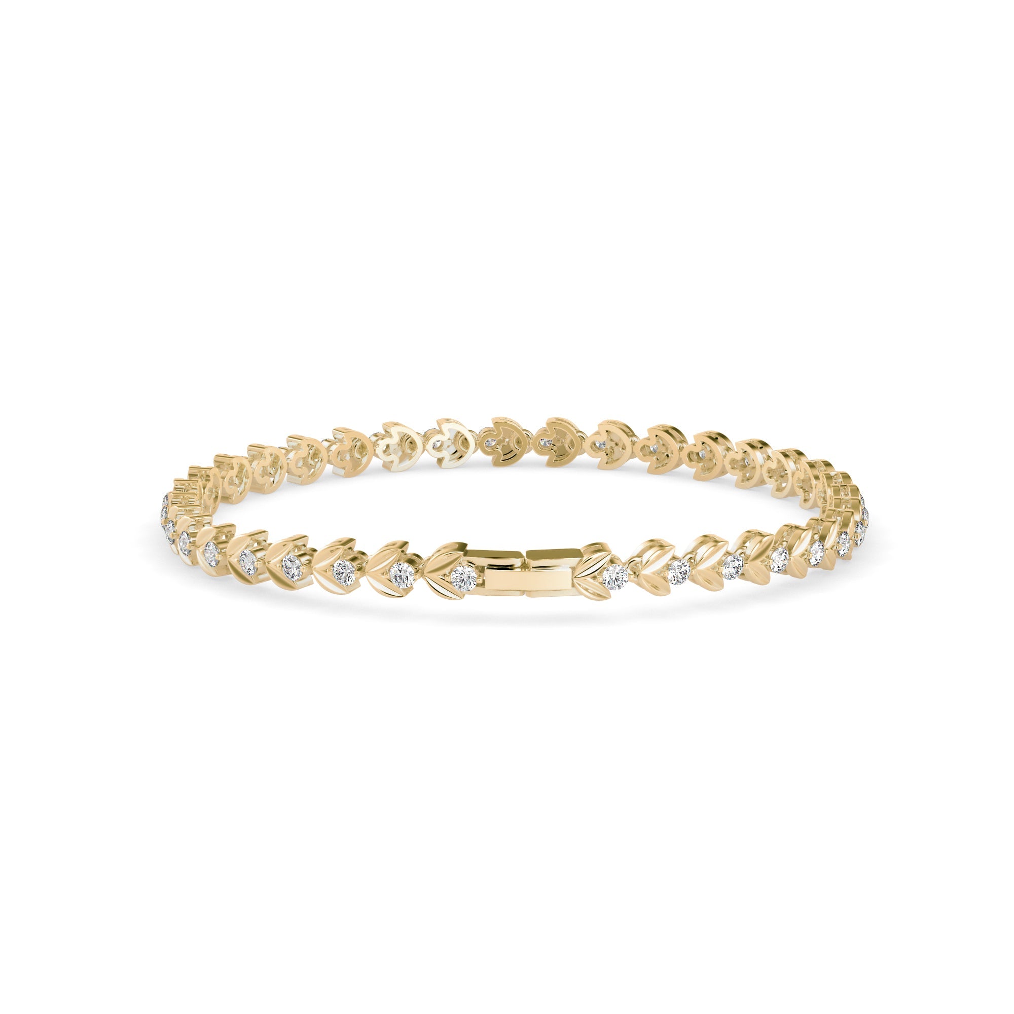 Modern Ecstacy Diamond Bracelet