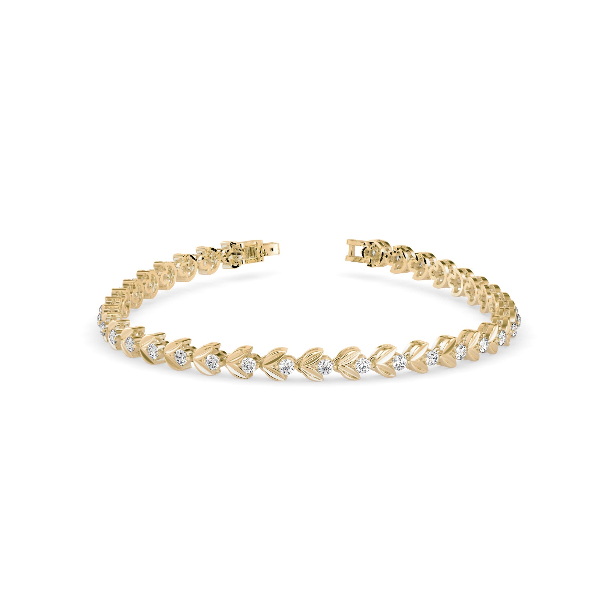 Modern Ecstacy Diamond Bracelet