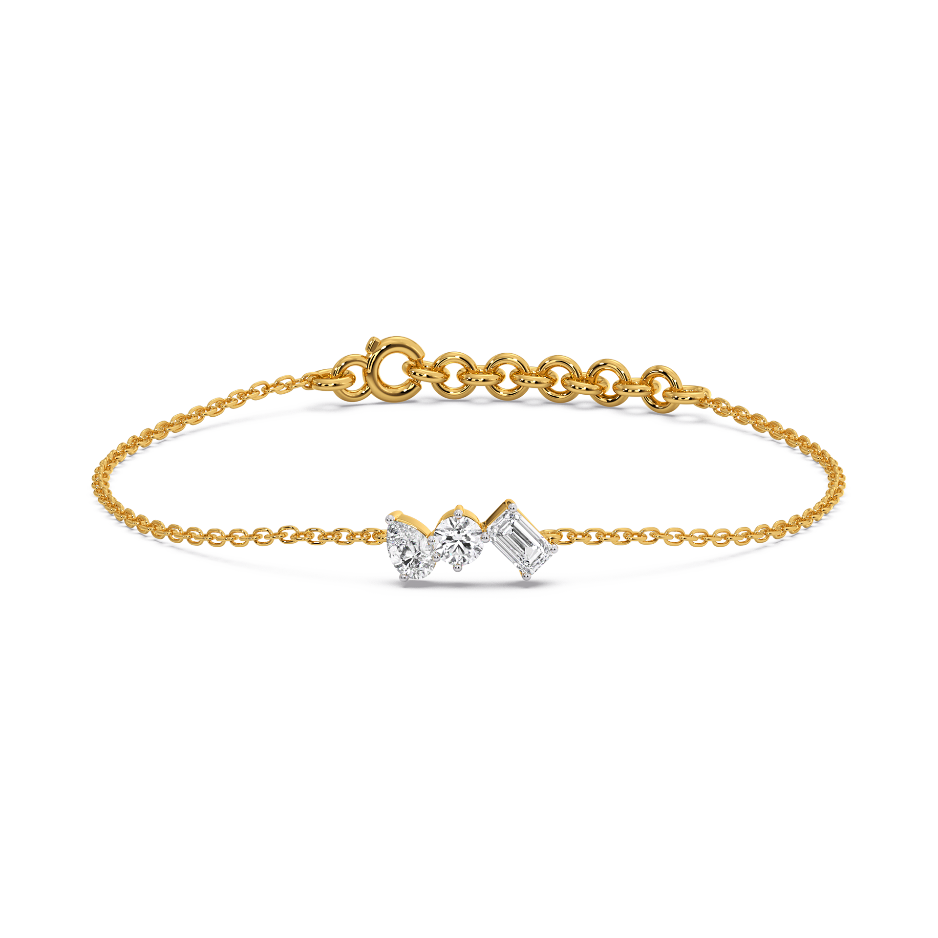 Toi et Moi Bracelet - Lab Grown Diamond