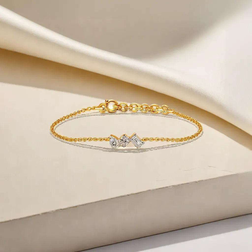 Toi et Moi Bracelet - Lab Grown Diamond