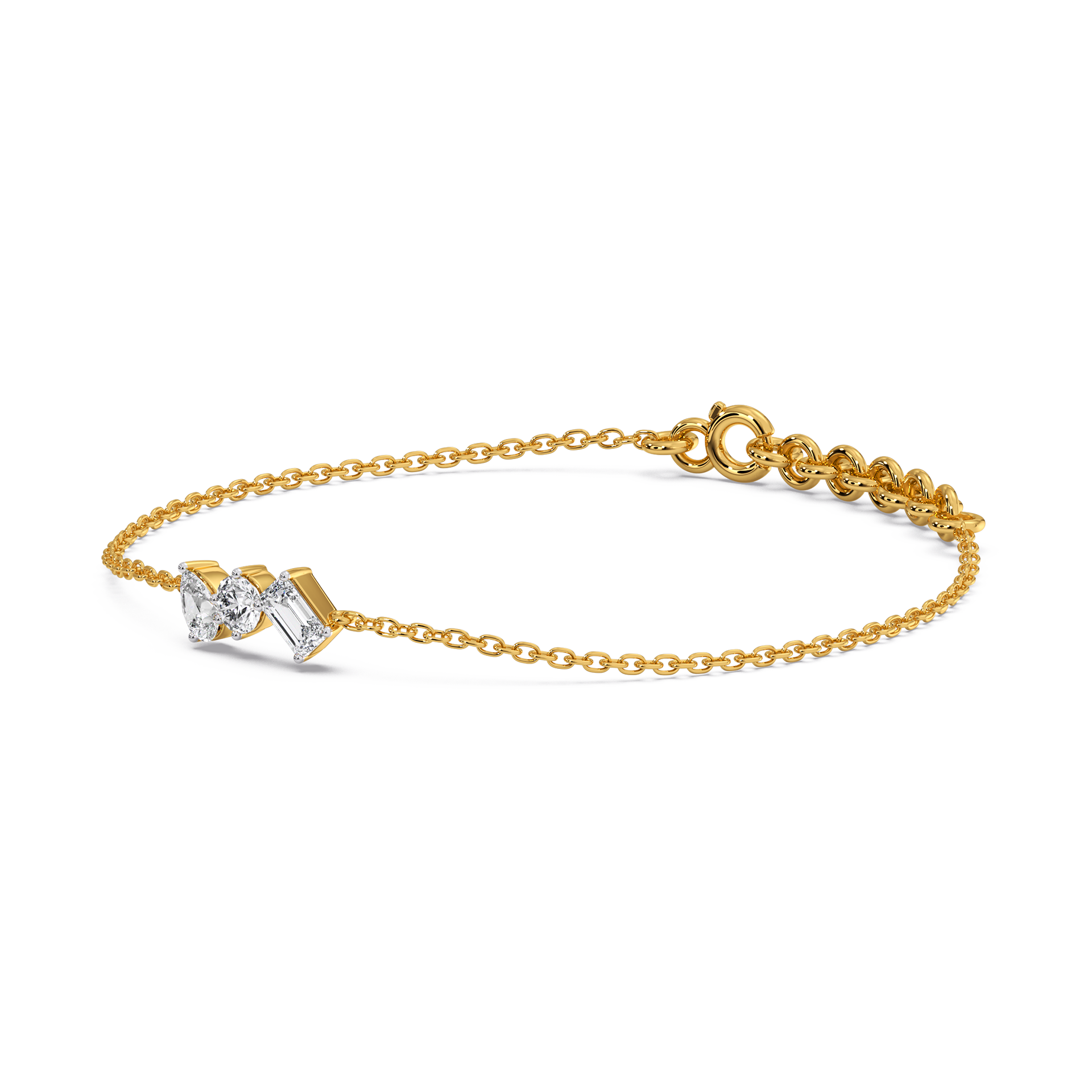 Toi et Moi Bracelet - Lab Grown Diamond