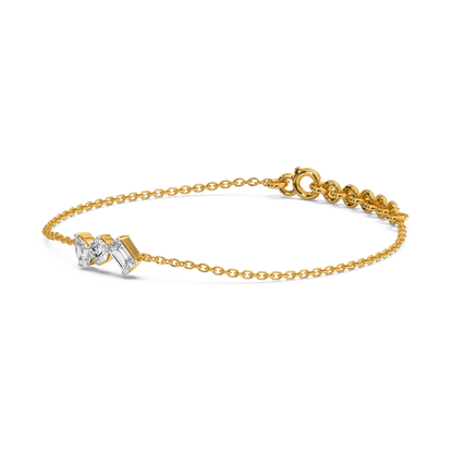 Toi et Moi Bracelet - Lab Grown Diamond