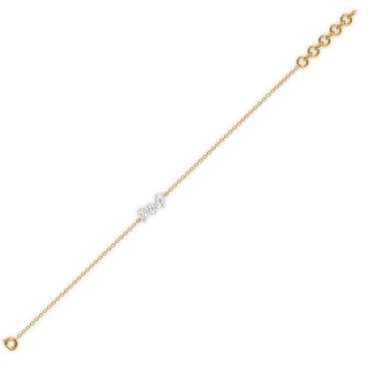 Toi et Moi Bracelet - Lab Grown Diamond