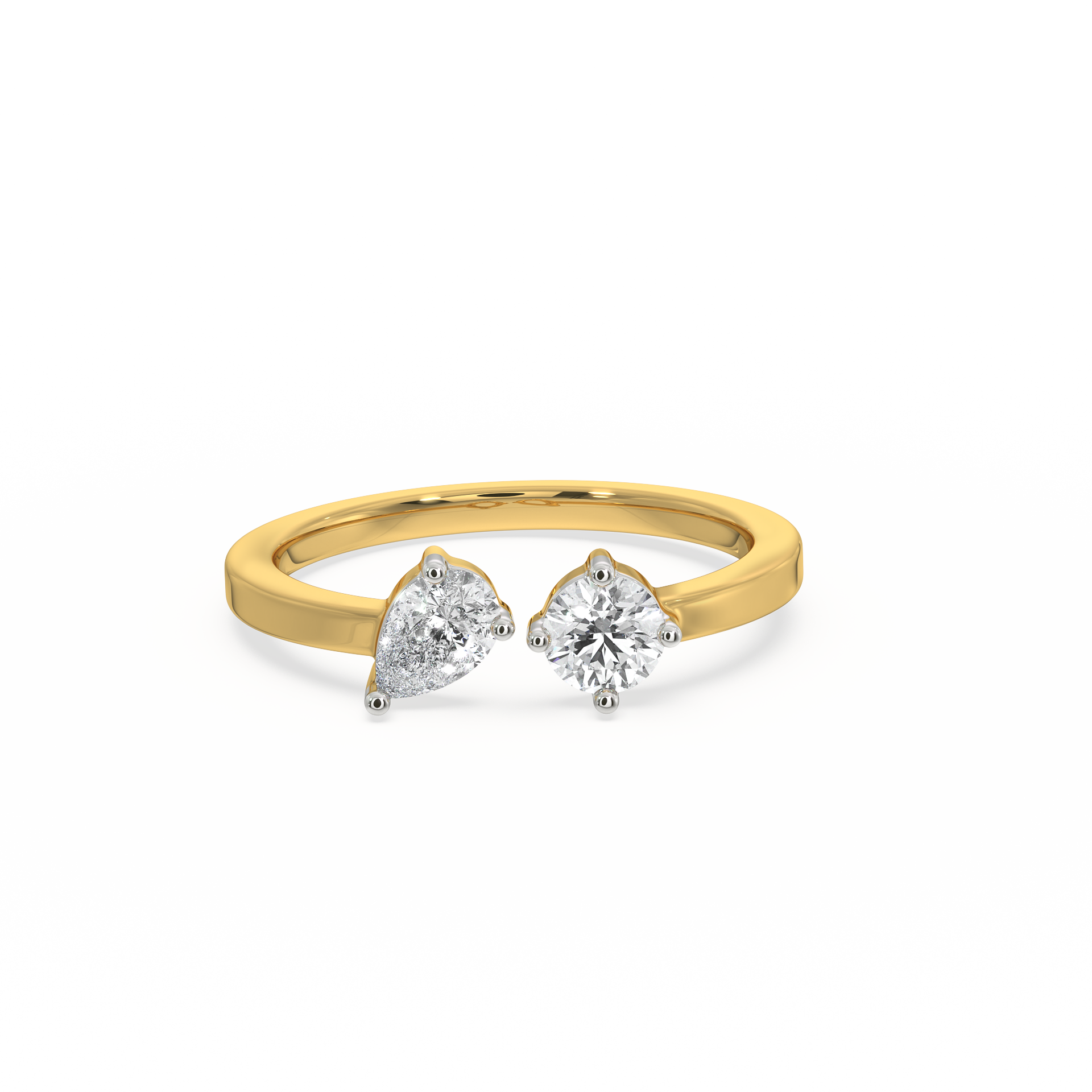 Toi et Moi Ring - Lab Grown Diamond