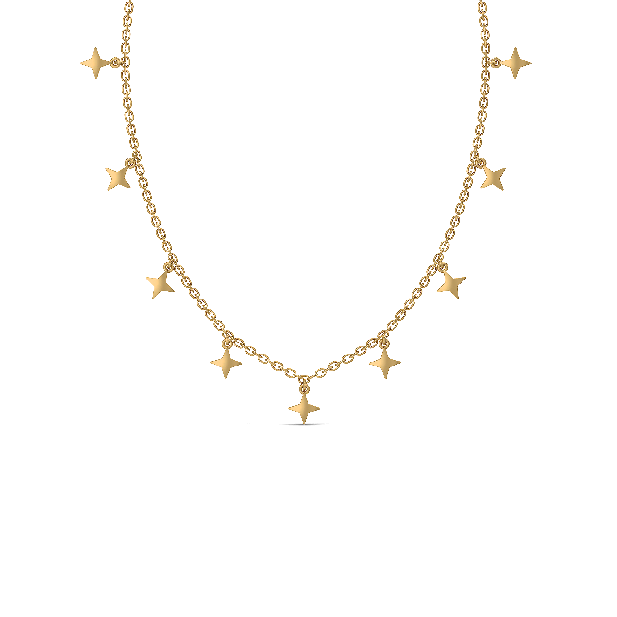Twinkling Star Charm Necklace