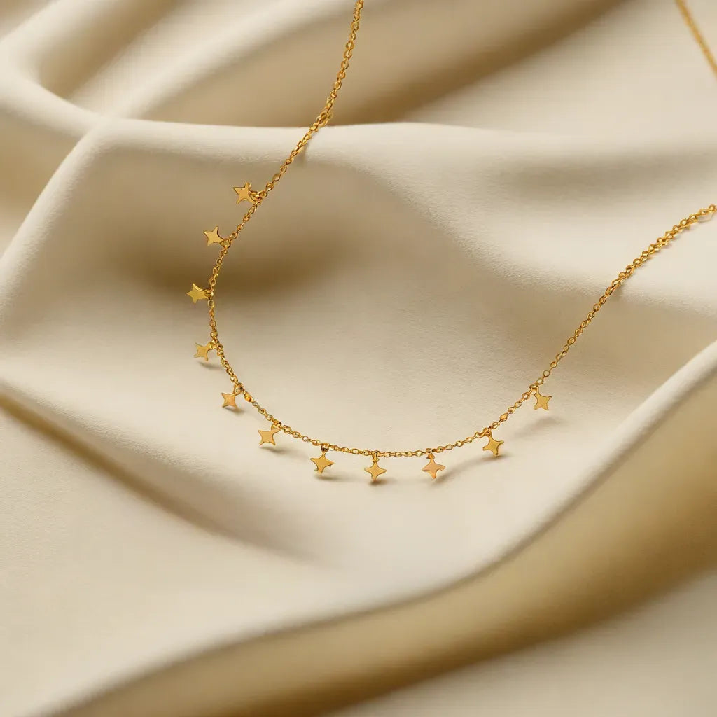 Twinkling Star Charm Necklace
