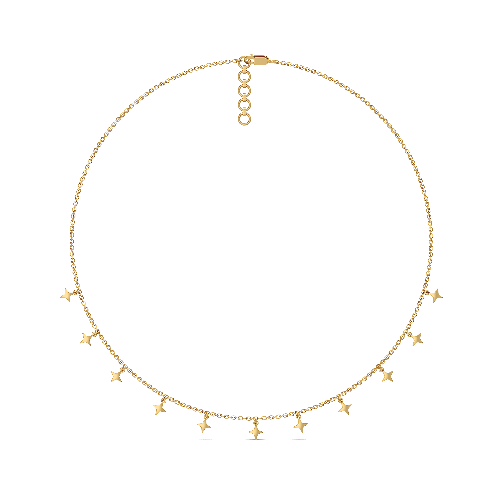Twinkling Star Charm Necklace