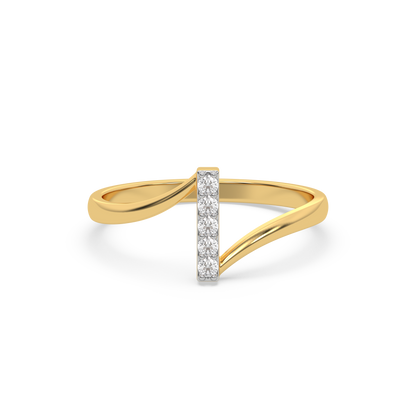Vivid V Fashion Ring - Lab Grown Diamond